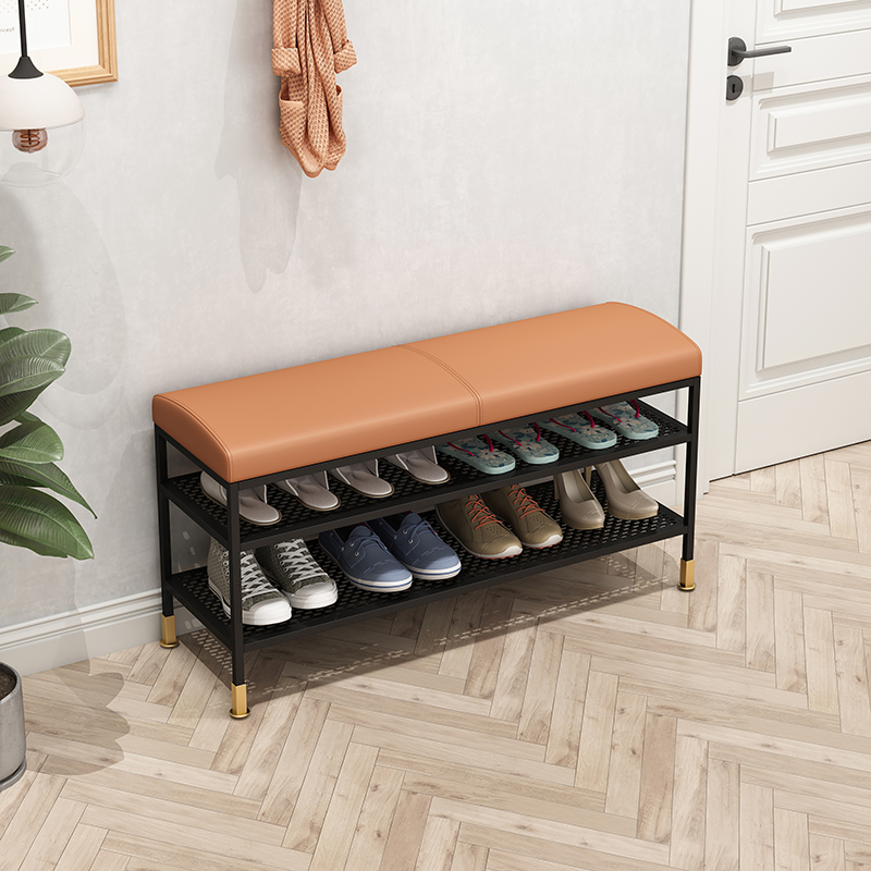 莲花雨一体加粗换鞋凳整装发货