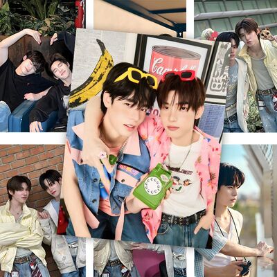 60张teeteepor海报贴墙怦然与你泰剧CP陈亦迪邓宇博周边背景墙贴