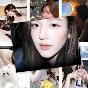 60张赵露思海报Rosy周边高清墙纸贴墙卧室墙上房间装 饰画背景墙贴