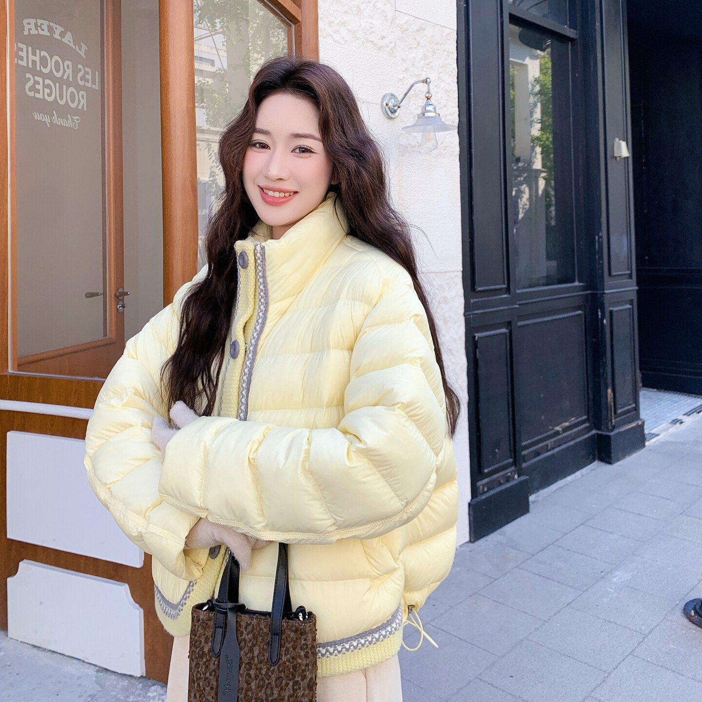 【新款】90绒现货拼接羽绒服297-1916-P285-K418,商品下架区,艾艾淮淮