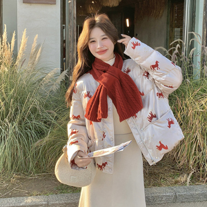 【新款】90绒现货马上有钱配围巾羽绒服297-1971-P285-K418图片