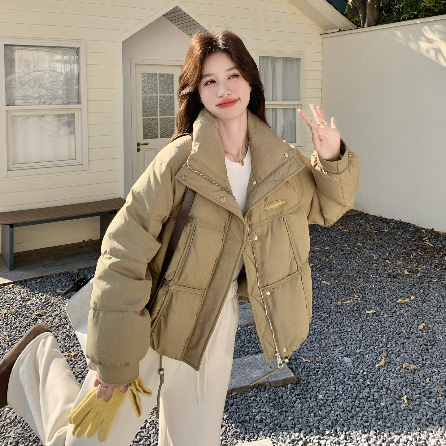 【新款】90绒现货韩版个性保暖羽绒服297-1970-P295-K438,商品下架区,艾艾淮淮