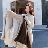 【新款】现货羊羔毛皮毛一体外套297-1918-P195-K288，女装短外套，艾艾淮淮