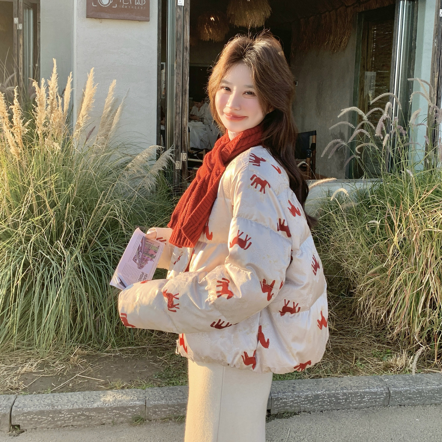 【新款】90绒现货马上有钱配围巾羽绒服297-1971-P285-K418,商品下架区,艾艾淮淮