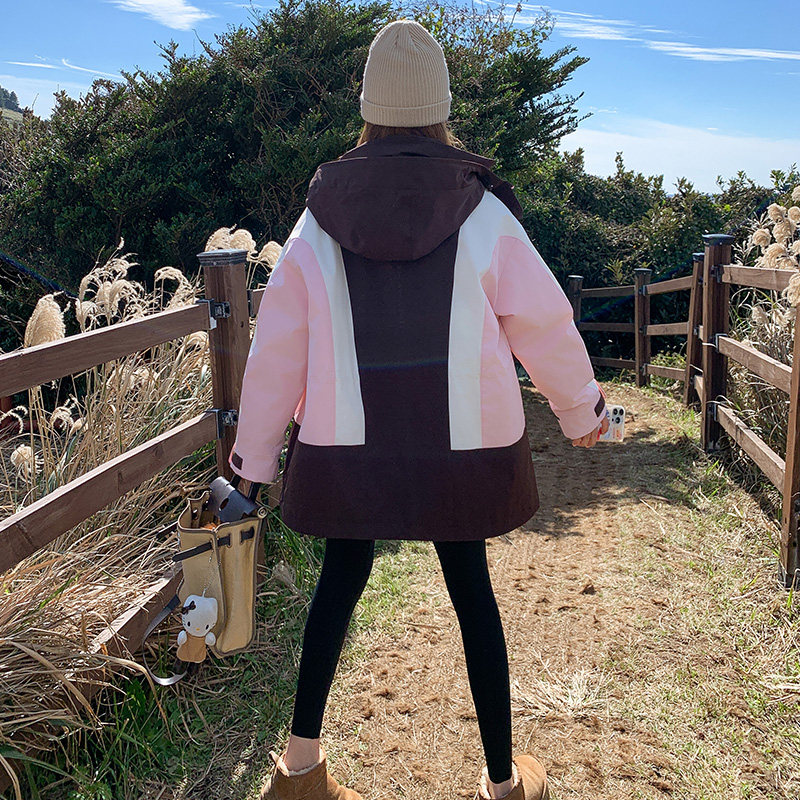 现货90绒撞色拼接羽绒服外套297-1019-P315-K458,商品下架区,艾艾淮淮