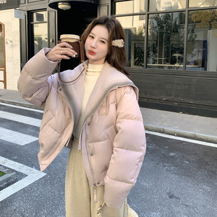 现货 针织 拼接羽绒服297 P295 90绒 1952 K438 首发新款