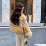 【新款】现货新中式毛绒拼接羽绒服297-1920-P265-K398，女装短外套，艾艾淮淮