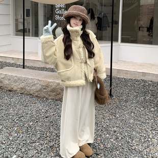 羊羔毛 皮毛一体 外套297 P185 现货 1862 K268 首发新款