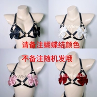 Черный корсет с бантиком