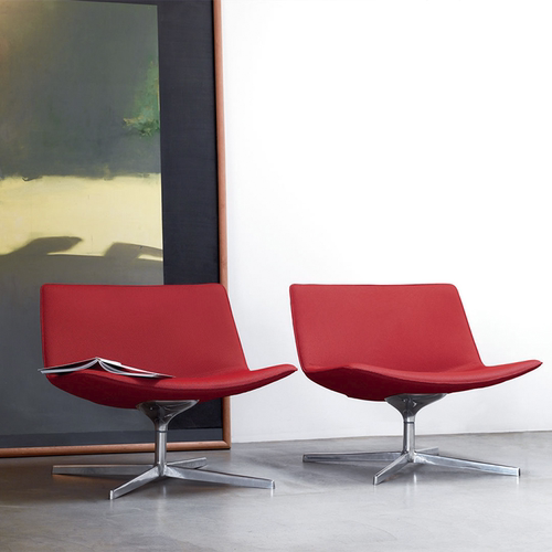 设计师极简等候区休息室懒人椅