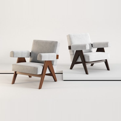 Cassina复古单人沙发椅