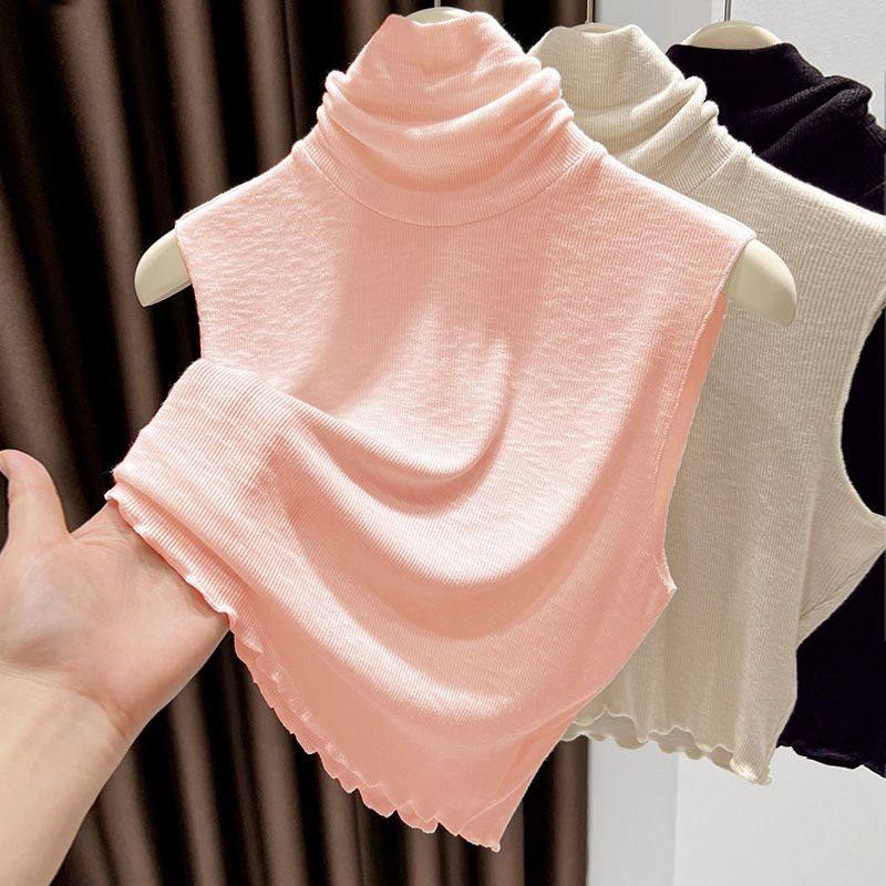 气质堆堆领假领子女高领软糯针织无袖背心秋冬打底衫套头内搭上衣,服饰配件/皮带/帽子/围巾,假领,淘宝优惠券,粉丝福利购,淘宝优惠卷