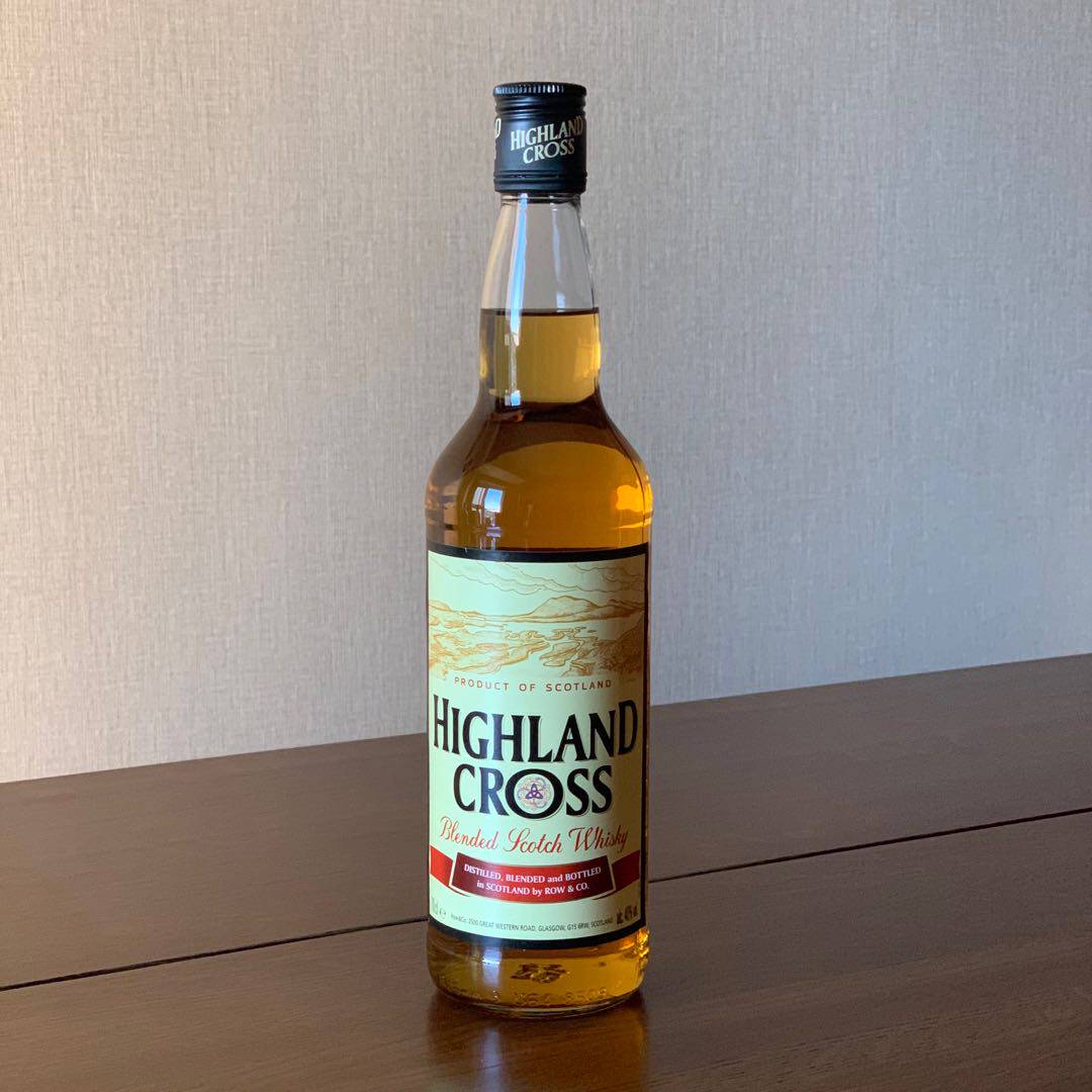 英国原瓶进口苏格兰高地威士忌highlandcross700毫升40度洋酒