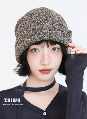 知雾韩系慵懒风保暖堆堆帽女