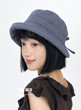 知雾春夏防晒遮阳渔夫帽女