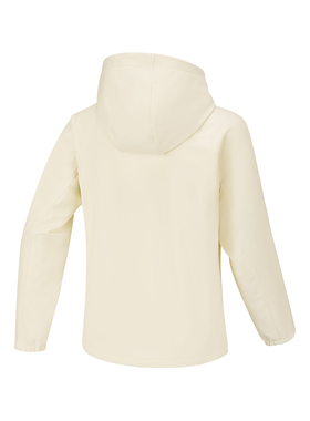 Skechers斯凯奇新款女士秋冬季休闲时尚舒适梭织连帽外套P126W001