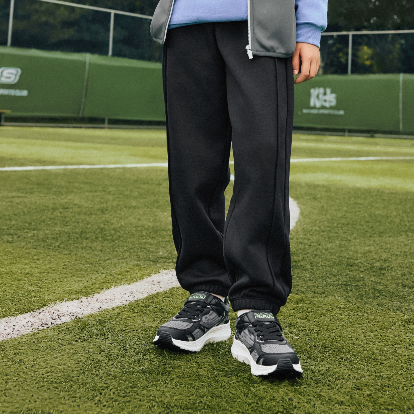 Skechers斯凯奇25新款秋冬男女款加绒保暖舒适针织长裤P425K026