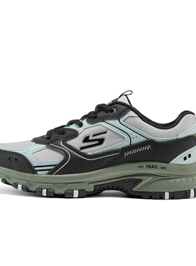 Skechers斯凯奇新款男士舒适户外轻质缓震回弹休闲运动鞋237754C