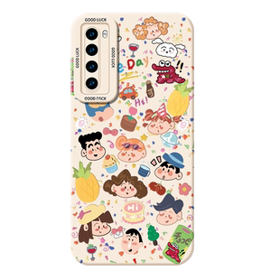 适用华为nova7手机壳nove7pro新款nave7se全包navo75g防摔n7外壳novo七nava硅胶note7es保护套por曲屏5g男女n