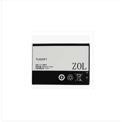ZOL 适用TCL J720 J720T TCL j728T TLi020F1手机电池 J726T-so2电板