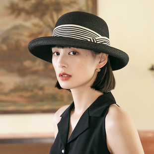 2026新款太阳帽时尚洋气春秋凉帽女士防晒遮脸大帽檐防紫外线帽子