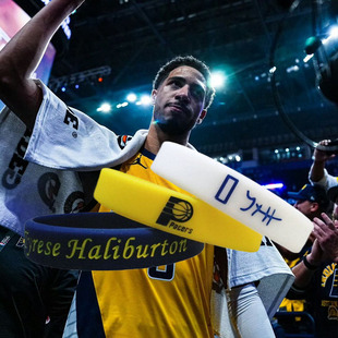 哈利伯顿0号手环步行者NBA篮球HaliMagic签名运动周边手腕带绝杀