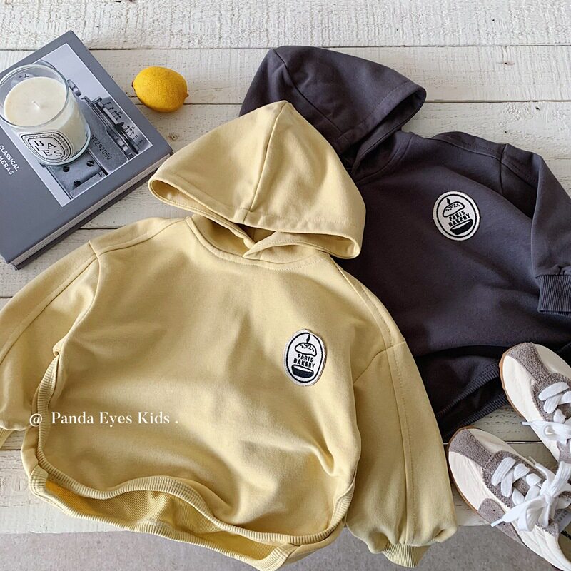 儿童装男童春装连帽纯棉卫衣春秋款2026中小童上衣痞帅男孩外套