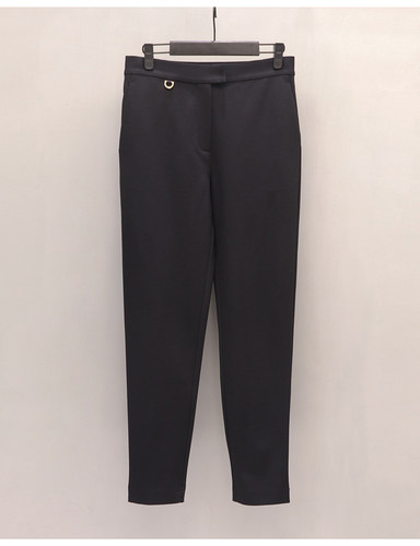 ITW奢侈大牌女装折扣专柜正品2380春时尚百搭显瘦高腰微弹休闲裤