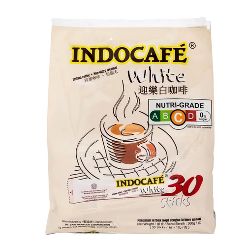 INDOCAFE迎乐印尼白咖啡2合一 新加坡代购进口