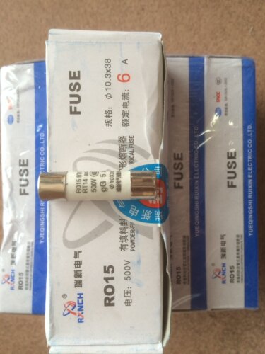 瑞新  熔断器RT18-32X 32A 熔芯 陶瓷保险丝保险管RO15 10X38