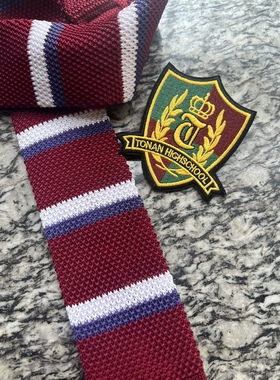 日剧一吻定情的徽章胸针琴子同款领带徽章