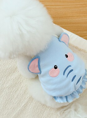 春秋卡通刺绣猫咪狗狗吊带背心