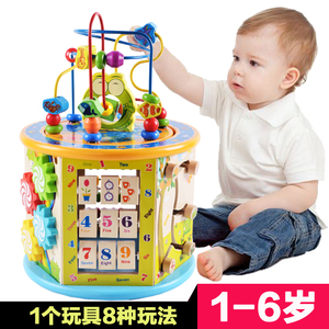 儿童玩具 0-1-2-3周岁宝宝玩具女男孩子早教开发益智幼儿积木礼物