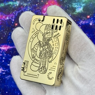 黄铜定制版艾斯普里cz版二代火石仓复古煤油打火机男士送礼个性