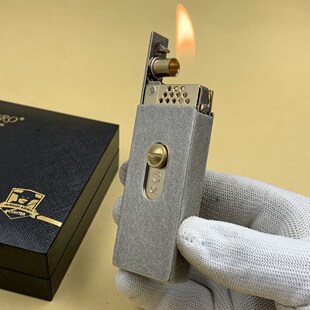 【铜化】佐罗739新品升降机一键弹射煤油打火机防风男士送礼个性