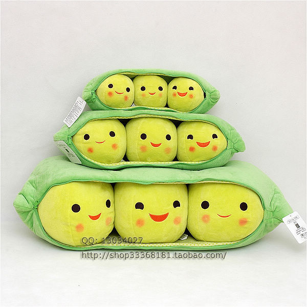 Disney迪士尼玩具总动员豌豆抱枕