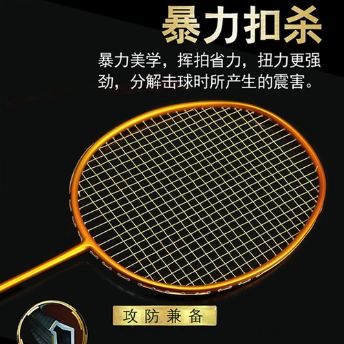 ВСЕ -КАРОРНАЯ БАДМИНТОНА RACKET ULTRA -SLIGHT 5U Сингл -Шот -Шот -Шот Наступательный, Оборонительная и любительская средняя тренировка соревнований в среднем месте проведения.