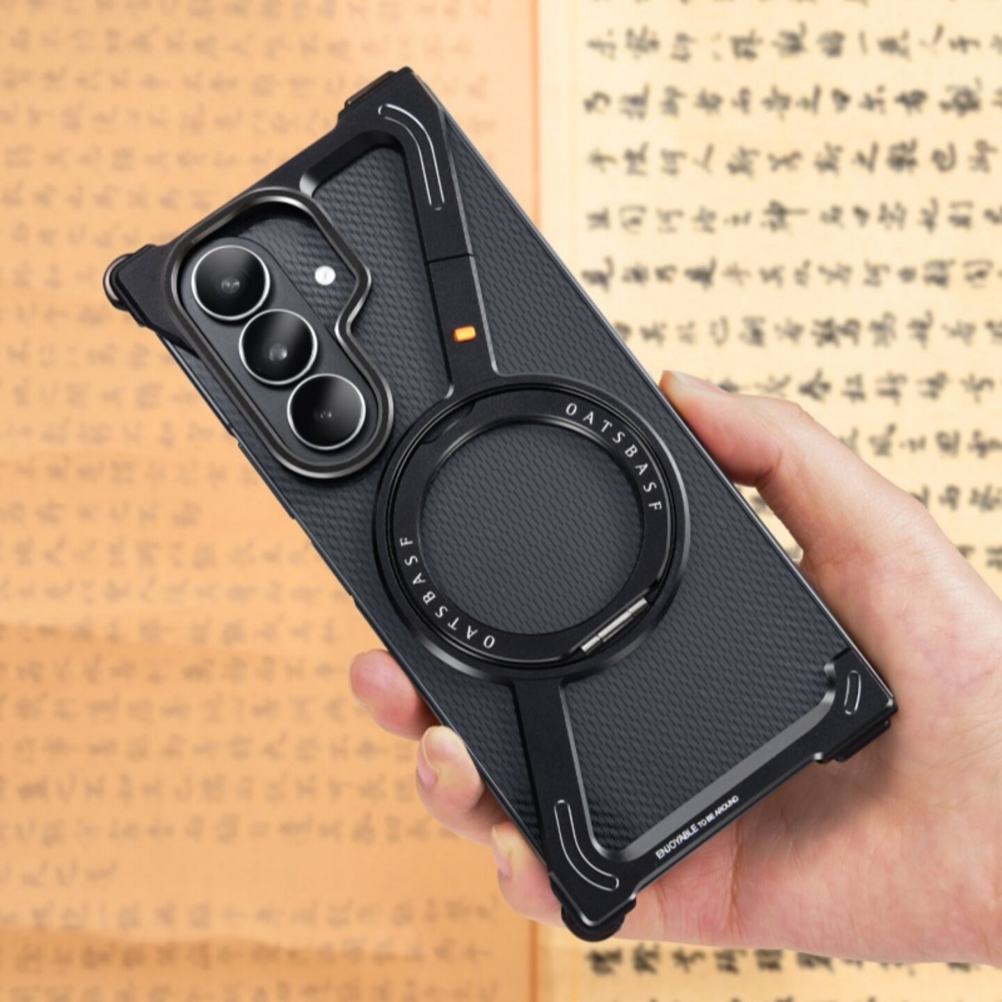 派凡三星Galaxy Z TriFold手机壳三折叠屏金属无边框外壳铝合金保护套带磁吸支架专用防摔散热小众高级感新款