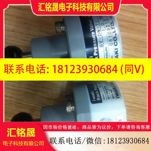议价:原装日本IWAKI DB-DN-T1 back pressure valve耐腐蚀背压