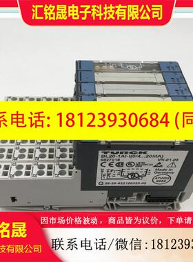议价:TURCK BL20-1AI-I0420MA 6827018实物图