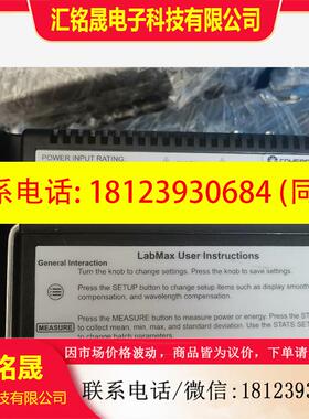 议价:COHERENT相干功率计LabMax-TOP原装正品拆