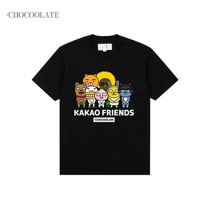 CHOCOOLATE|Kakao Friends联乘情侣款印花春夏短袖圆领T恤1214