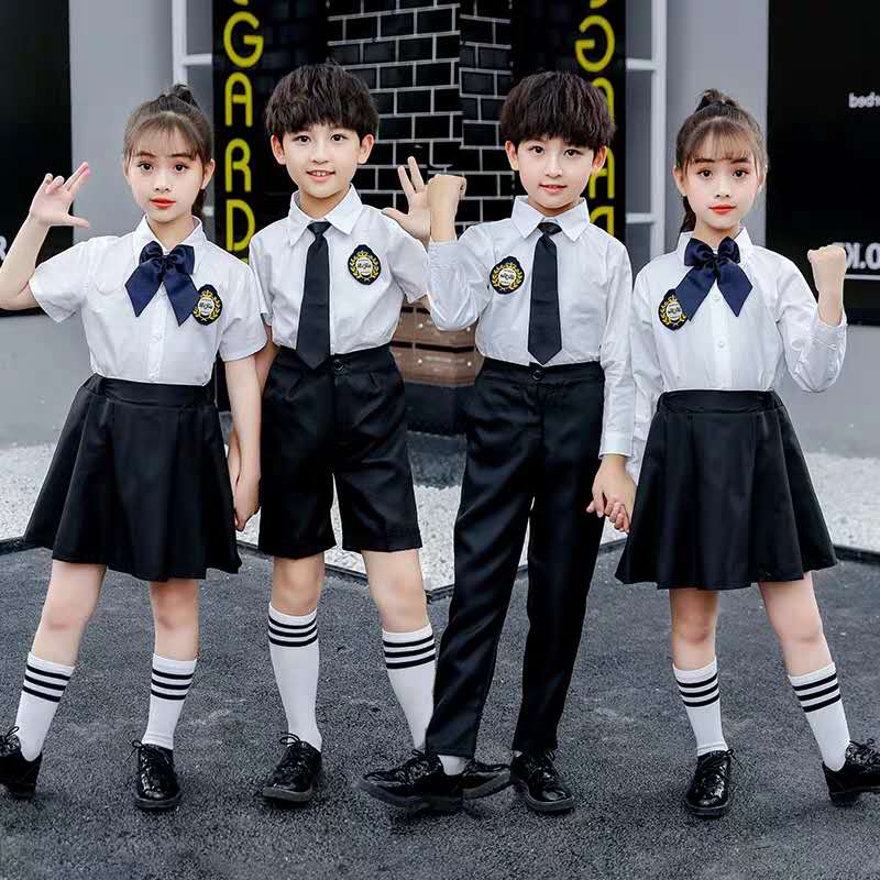 中小学生大合唱服装合唱团诗歌朗诵服儿童演出服歌咏比赛校服男女