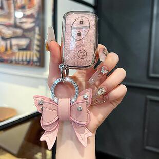 比亚迪I3钥匙套S6/G3R/L3/S7/F0/e6/M6/唐老款汽车保护壳包扣男女