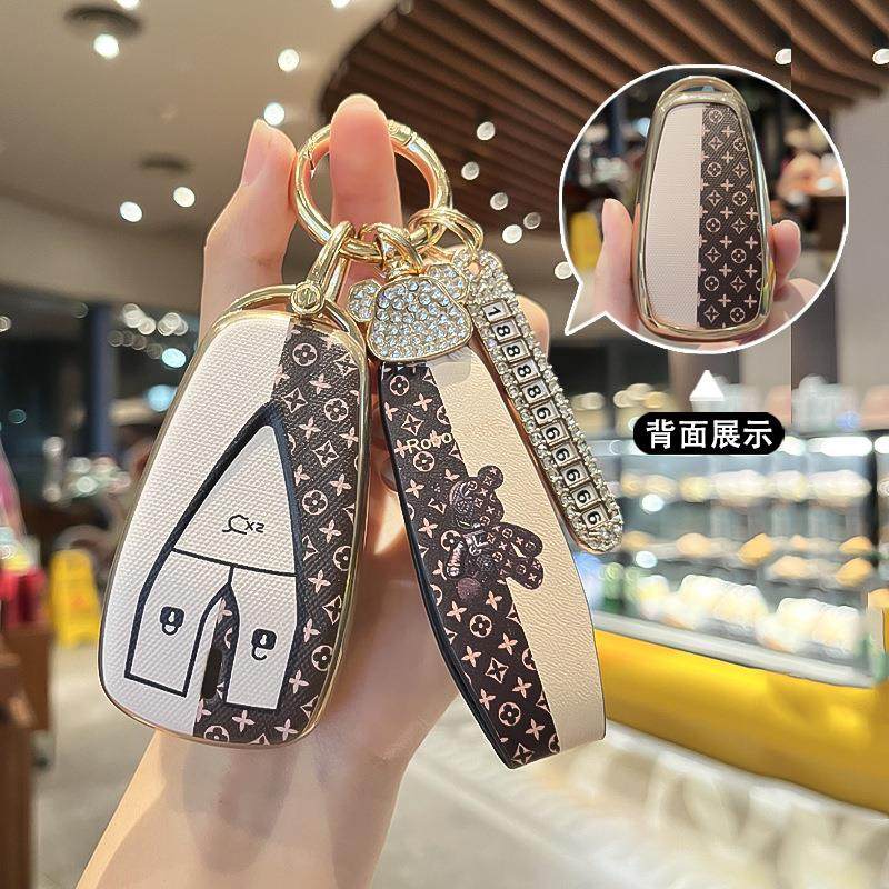 适用于长安钥匙套CS95锐程PLUS逸达CS85COUPE车逸动钥匙扣保护包