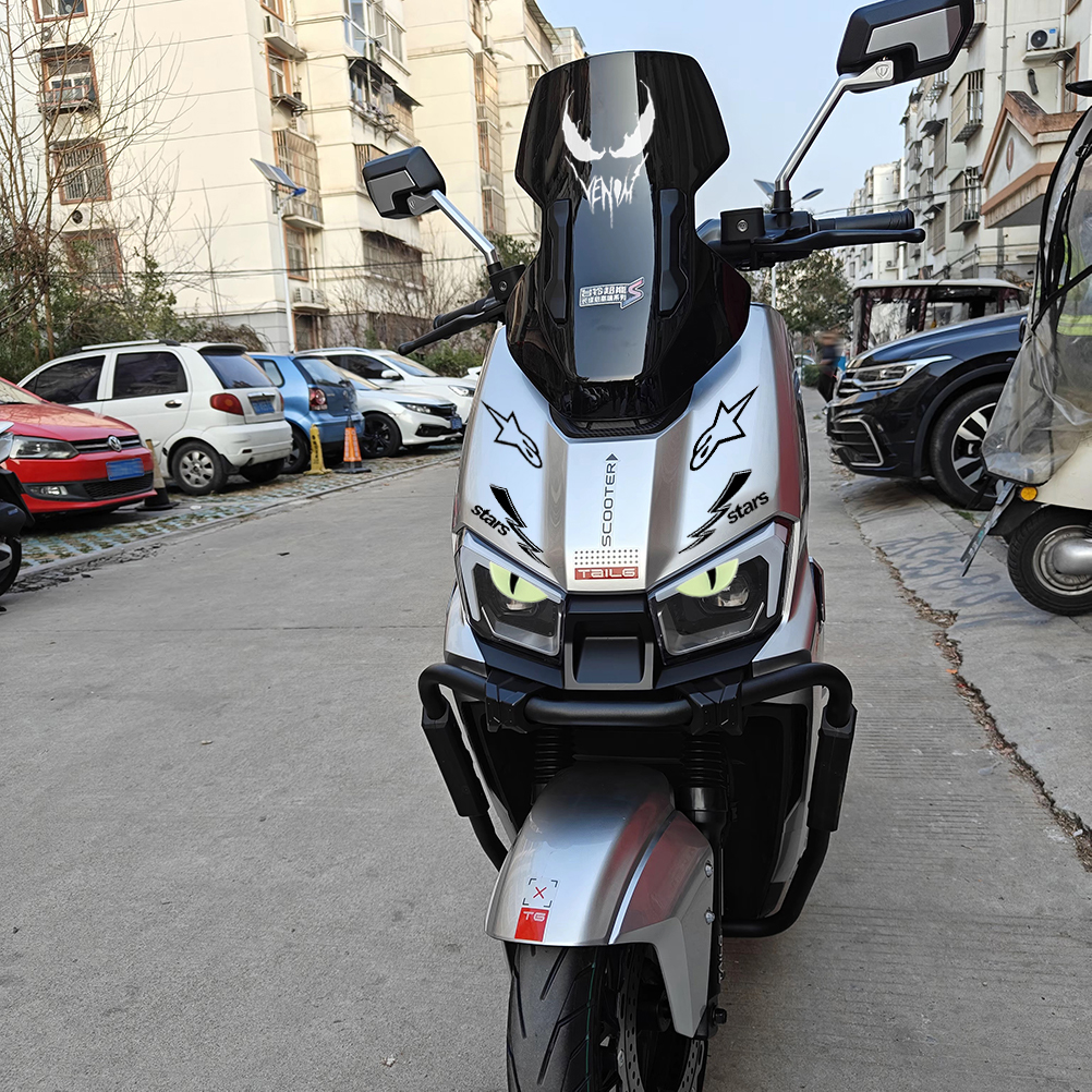 适用台铃火眼机甲3封神个性装饰