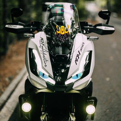 适用本田ADV350车头拉花改装贴纸
