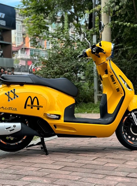 适用大拉本田NS150LA马里奥贴花M标创意防水摩托车改装饰反光贴纸