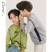 中大童长袖 纯一良品童装 套头衫 儿童春秋新款 上衣潮 男童卫衣韩版