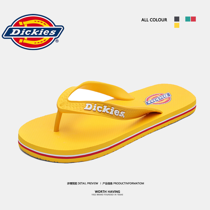 Dickies人字拖男夏季外穿潮牌